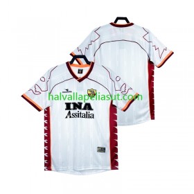 Jalkapallo Pelipaidat/Peliasut AS Roma 1999 2000 Retro Vieraspaita Lyhythihainen